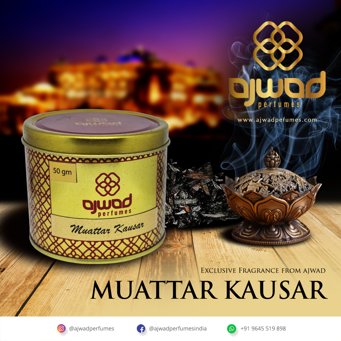 Muattar Kausar Ajwad Perfumes